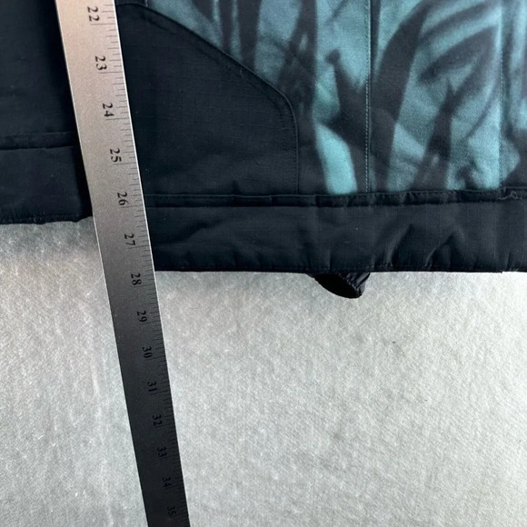 OBERMEYER Snow Pants Teens L 14-16 Parker Fleece Lined Ski Snowboard Black Blue - Picture 14 of 14